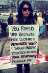 You Raped Her Because her clothes provoked you? I should break your face because your stupidity provokes me!